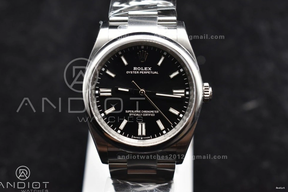 Clean Edition Best Oyster Silver VR3230 1:1 904L Black Steel 126000 36mm Perpetual 0427